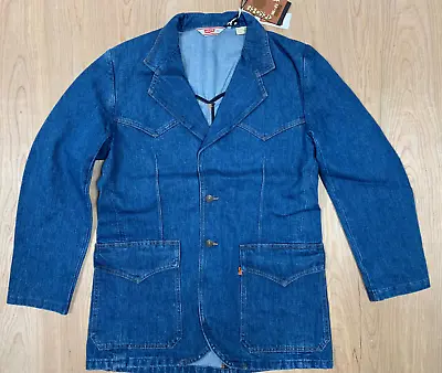 Levi's  Vintage Clothing LVC Denim Blazer 560460000 Cone Denim Strictly Rockers • $134.99