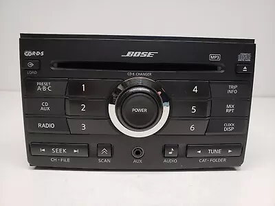 2008 Nissan Maxima Bose Radio 6 Disc CD Player Receiver OEM GENUINE • $59.99