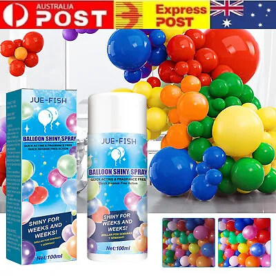 Balloon Brite-High Shine Spray For Latex Balloons - Get A Hi Gloss Finish 100ml • $4.74