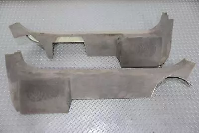 94-96 Chevy C4 Corvette Pair LH & RH Door Entry Sill Plates (Light Gray 14i) • $150