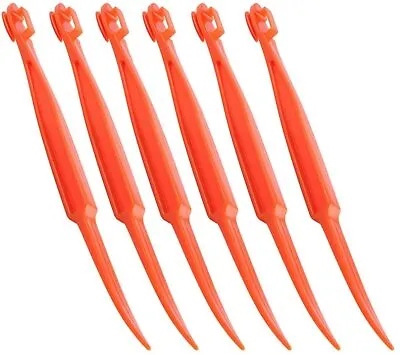 Set Of 6 Orange Peeler Convenient Lemon Citrus Fruit Cooking Tool Gadget Opener • $8.79