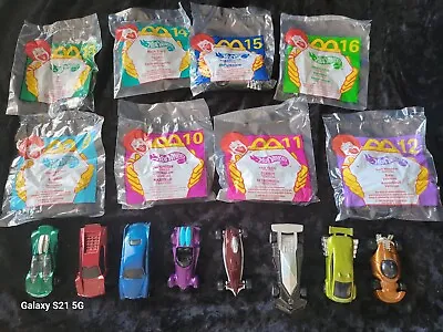 1999 McDonalds Hot Wheels Happy Meal Toys Full Set NIP • $20