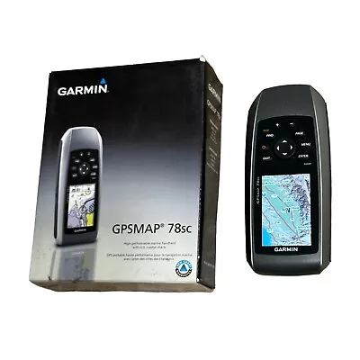 Garmin GPSMAP 78sc Handheld GPS • $180