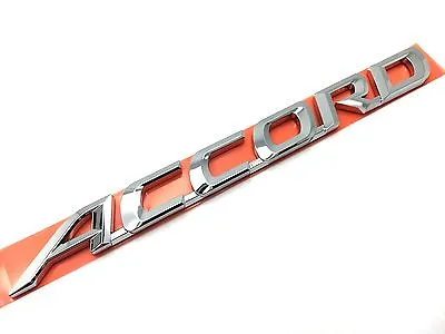 Genuine Accord Rear Chrome Emblem Badge For Honda Accord Euro Cm Cl 2003-2007 • $29.90