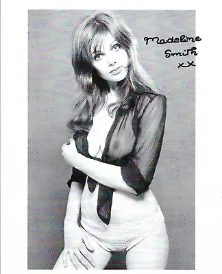 Madeline Smith  James Bond  Actress 10  X 8  Genuine Signed Autograph Rare 36460 • $23.99