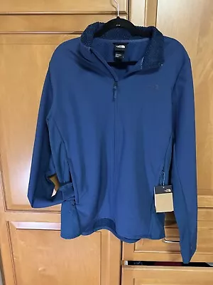 The North Face Men's Future Fleece Full Zip Jacket Monterey Blue Size Large • $49.87