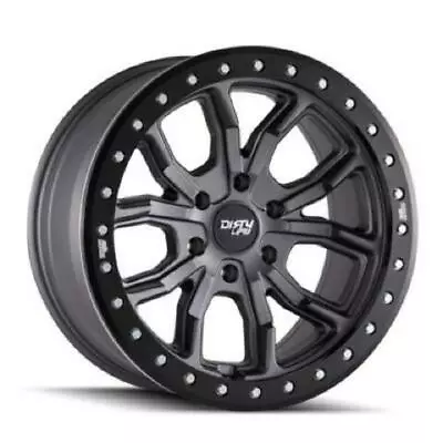 Dirty Life 9303 DT-1 17x9/5x127 BP/-12mm Offset/78.1mm Hub Matte Gunmetal Wheel • $379.99