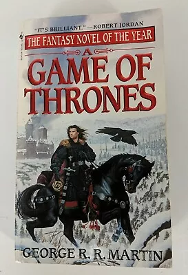 Game Of Thrones #1~George RR Martin~1997 Original Artwork Youll Cover 1st PB • $24.95