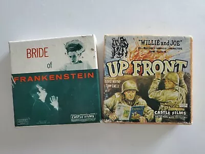 Lot Of 2 Bride Of Frankenstein Up Front 8mm Silent Castle Films • $75