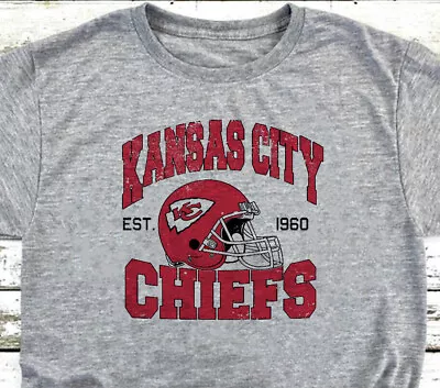 KC Chiefs - Helmet - Super Bowl Champions - Free/Fast Ship - Super Soft T-Shirt • $18.99