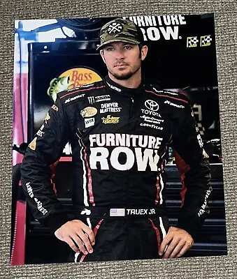 Martin Truex Jr Signed 8x10 Photo Furniture Row Standing In Garage NASCAR COA • $23.85