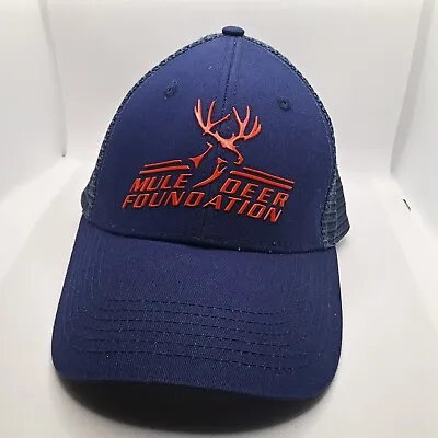 MULE DEER FOUNDATION  HAT - Trucker Style Adjustable Pre-owned Slight Bend  • $8