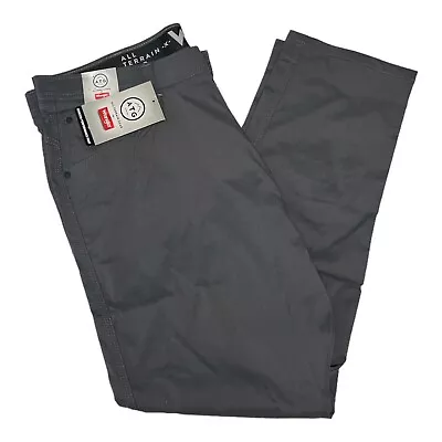 New Wrangler Men's ATG Synthetic Taper Pants Gray Size 32x30 • $18.88