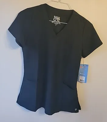 BARCO ONE Women's Pulse Scrub Top Sporty V-Neck Medical Size Small • $16.99