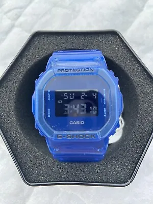 Casio G-Shock Special Color Blue Edition Watch GShock DW-5600SB • $75