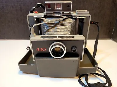 Vintage 440 Polaroid Instant Camera Untested Only READ DESCRIPTION  • $26