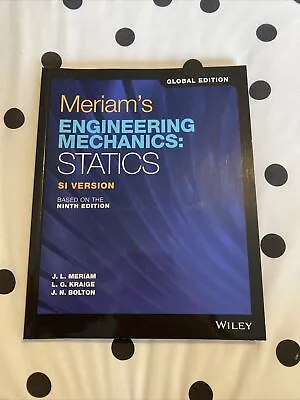 £20 • Buy Engineering Mechanics: Statics