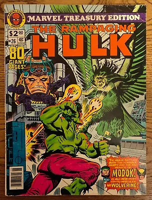 £60 • Buy The Rampaging Hulk Marvel Treasury Edition Vol 1 #26 1980 