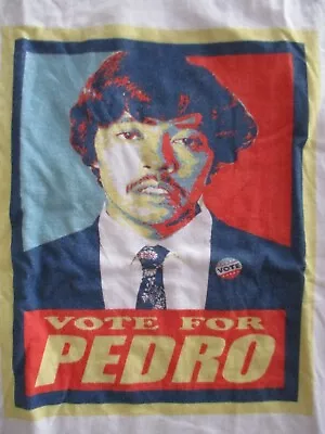 Vote For Pedro Tshirt Color Pic M 24 L 36 Chest Canvas • $14.28