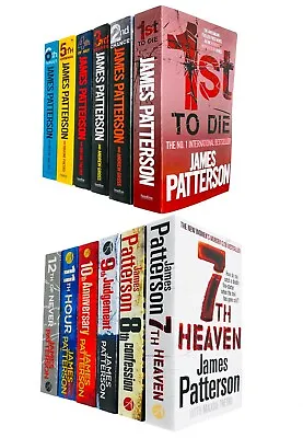 Womens Murder Club Collection James Patterson 12 Books Set (1-12) Brand New • £32.95