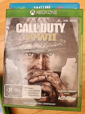 Call Of Duty Wwii Xbox One • $25