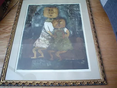 GRACIELA RODO BOULANGER - RARE - Large Vintage Original Etching -Signed/Numbered • $490