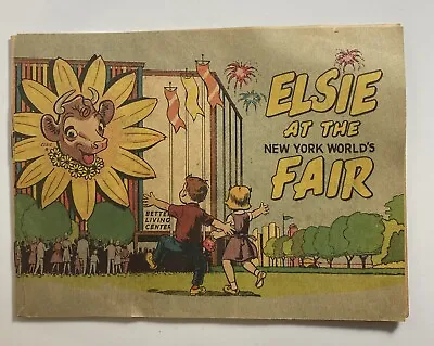 Bordens Elsie The Cow Cartoon Comic Book At The New York Worlds Fair  Fair Cond. • $12