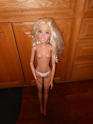 2016 Just Play Mattel Large 28” Tall Collectible My Size Barbie Doll Nude • $15