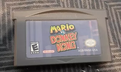 Mario Vs Donkey Kong Authentic (Gameboy Advanced) Tested & Working  • $19.99