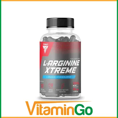 £13.99 • Buy TREC NUTRITION L-ARGININE XTREME 90 Caps | Amino Acid Aitric Oxide | Gym Pump