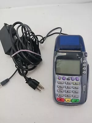 Verifone VX-570 OMNI 5750 Credit Card Machine With Power Supply  • $26.98