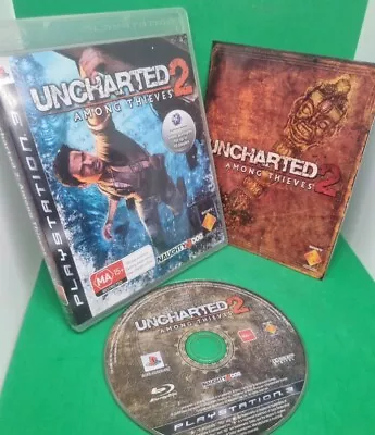 Uncharted 2: Among Thieves Sony PlayStation 3 PS3  Complete Very Good Condtion • $9.49