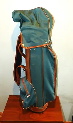 Mizuno Golf Bag Country Club Collection Metropolitan Series C2 6 Way Leather INV • $59