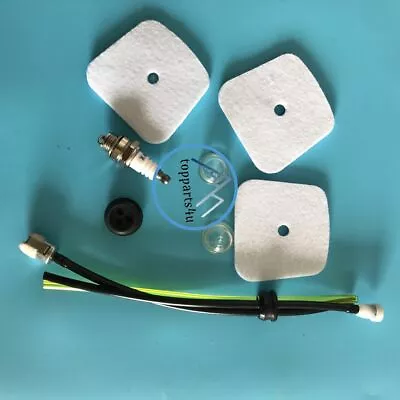 Air Filter Tune Up Kit For Mantis Echo Tiller 7222 7225 Zama C1uk54a Fuel Line • $8.11