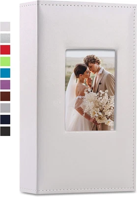£14.03 • Buy Photo Album 4X6 300 Photos Leather Cover Extra Large Capacity Picture Book With 