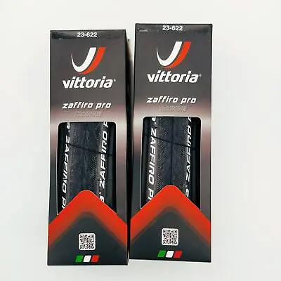 Vittoria Zaffiro Pro III 700X23c 23-622 60TPI New In Box Road Bike Tire 2 PCS • $54.89