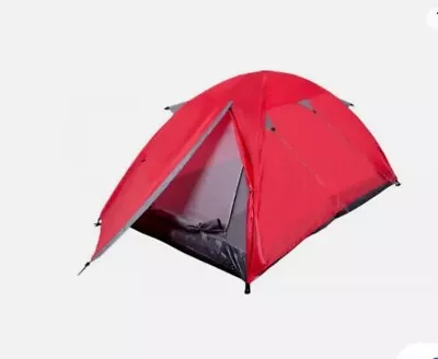 Mountain Warehouse Festival 2 Person Double Skin Tent Red  • £25.14