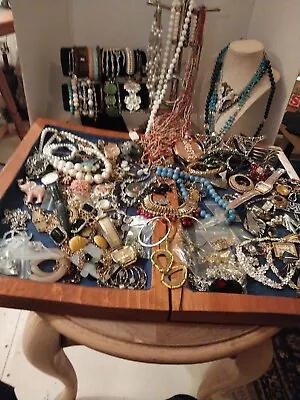 Vintage Estate Jewery Lot Old And Some Unique Pieces 7.13 Lbs • $100