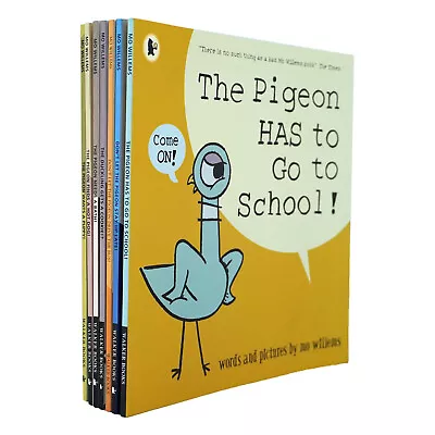 Don't Let The Pigeon Series 7 Books Collection Set By Mo Willems - Age 3-7 - PB • $39.99