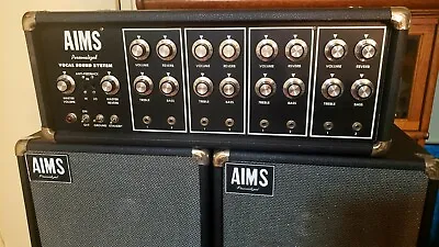 Vintage AIMS VT-100A-71 Tube Amplifier PA System Guitar Bass Amp • $750