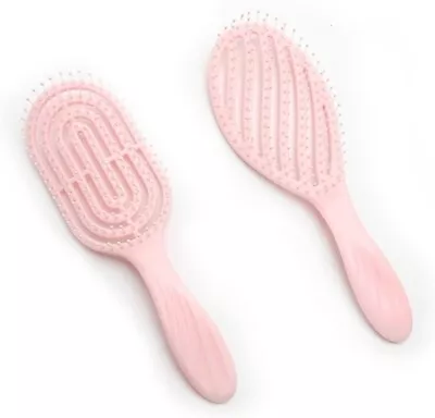 Plastic Hair Brush Detangle Hair Brush Styling Rib Hairbrush Set Salon Brush Sui • £7.50
