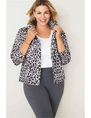 $34.12 • Buy Sara Printed Jacket Womens Clothing  Jackets  Vests Jacket