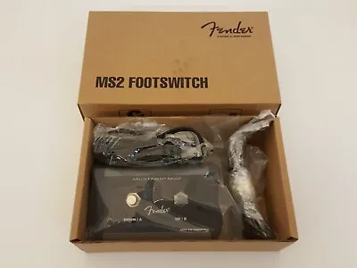 Fender Mustang MS2 2 Button Foot Switch 1/4  Jack New Open Box • $39.95