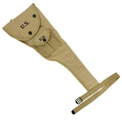 Reproduction WW2 US Paratrooper M1 Carbine Jump Case - Khaki Cotton Canvas • $45.95