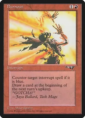 Burnout Alliances NM Red Uncommon MAGIC THE GATHERING MTG CARD ABUGames • $1.69