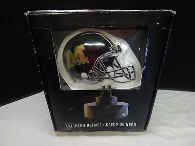 MEMORY COMPANY Missouri Football Helmet Lamp Light NEON • $35.99