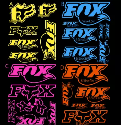 FOX RACING MX Die Cut Vinyl Decals #66 • $12