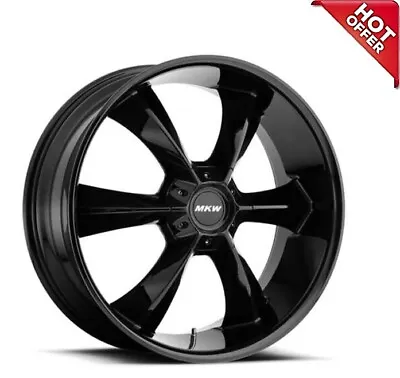 NEW 4ea 20X8 MKW Wheels M119 Gloss Black Rims 20  20inch (S8) • $1224