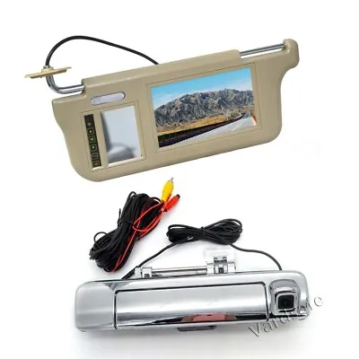 Sun Visor Rear View Mirror Monitor & Reversing Camera For Isuzu D-Max Dmax • $199