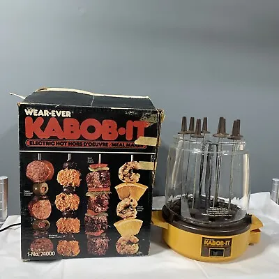 Wear Ever Kabob It Vertical Cooker Machine Including Skewers *Tested Works* 5 • $15